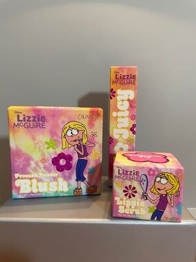 Colourpop Lizzie McGuire Makeup Lot Blush Pumping Gloss Lippie Scrub